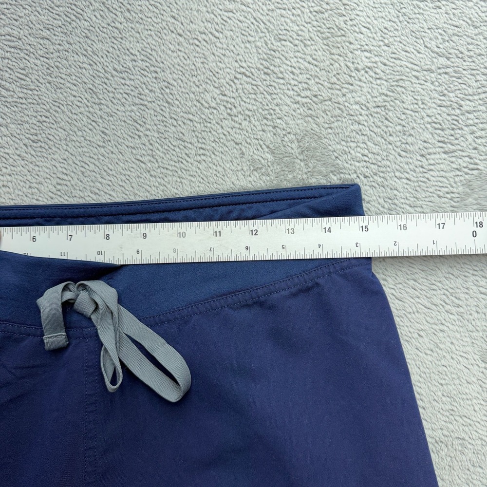 FIGS Technical Collection Scrub Pants Womens S Straight Leg Navy Blue T21003P - Picture 6 of 8